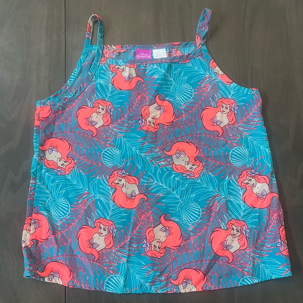 Disney Ariel Tank Top - Blue and Red